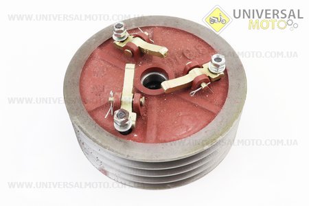 Зчеплення в зборі (велика вилка вичавлюючи) Xingtai 24B, Shifeng 244, Taishan 24. Китай (Запчастини на мінітрактор Xingtai / UM6190-V40)