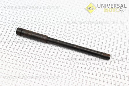 Вал вилки блокування диференціалу заднього мосту L = 253мм Jinma 200/204/240/244 (160.37.227-1). Китай (Запчастини на мінітрактор Jinma / UM6200-V04)