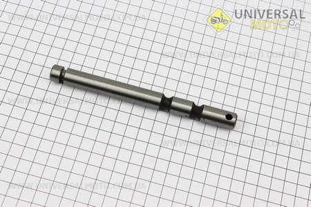 Вал вилки роздавальної коробки L = 152мм Jinma 200/204/240/244 (184.37.317-1). Китай (Запчастини на мінітрактор Jinma / UM6200-V06)
