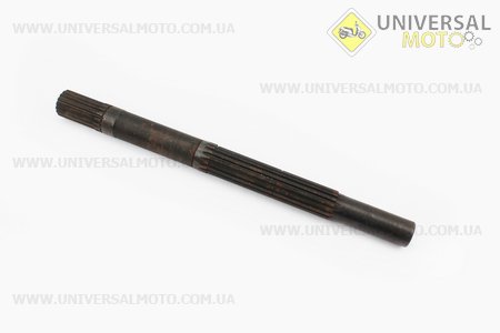 Вал первичный КПП длинной 433мм, Z=16/16 Jinma 200/204/240/244. Китай (Минитрактор Jinma / UM6200-V15)