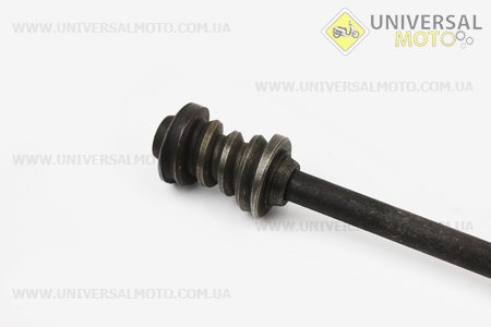 Вал рулевого механизма с червяком Jinma 200/204/240/244 (184.40.012). Китай (Минитрактор Jinma / UM6200-V20)