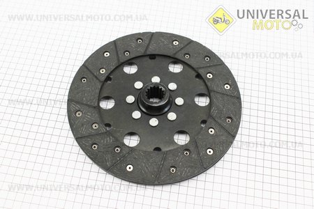 Диск зчеплення до однодискової кошику Jinma 200/204/240/244 (JY250.21.011). Китай (Запчастини на мінітрактор Jinma / UM6200-V55)