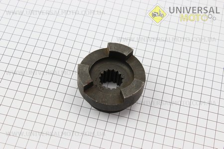 Муфта рухлива додаткової КПП Z = 15 Jinma 200/204/240/244 (184.37.338). Китай (Запчастини на мінітрактор Jinma / UM6200-V74)