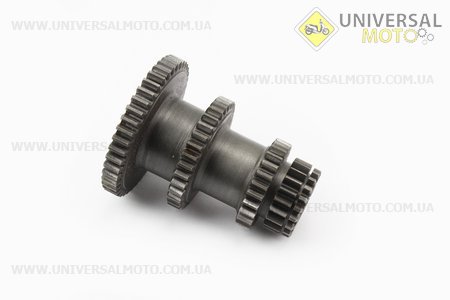 Шестерня 1 і 3 передачі КПП L = 147мм, Z = 20/26/34/44 Jinma 200/204/240/244 (160.37.106-1). Китай (Запчастини на мінітрактор Jinma / UM6201-V35)