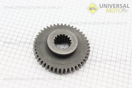 Шестерня валу відбору потужності рухлива D = 114,5мм, Z = 16/44/19 Jinma 200/204/240/244 (184.37.318-1). Китай (Запчастини на мінітрактор Jinma / UM6201-V45)