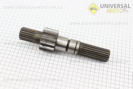 Шестерня ведущая конечной передачи заднего моста длинной 220, Z=20/13/20 Jinma 200/204/240/244 (250.37.209). Китай (Минитрактор Jinma / UM6201-V46)