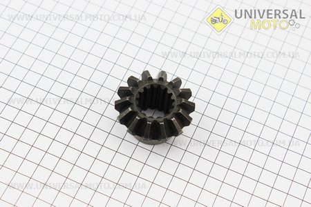 Шестерня дифференциала переднего моста Z=15/14 Jinma 200/204/240/244 (184.31.187). Китай (Минитрактор Jinma / UM6201-V49)