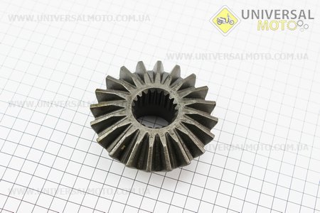 Шестерня конічна відома піввісь диференціалу заднього мосту Z = 20/20 Jinma 200/204/240/244 (160.37.202). Китай (Запчастини на мінітрактор Jinma / UM6201-V54)