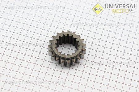 Шестерня первичного вала КПП Z=16/19 Jinma 200/204/240/244 (160.37.130-1). Китай (Минитрактор Jinma / UM6201-V58)
