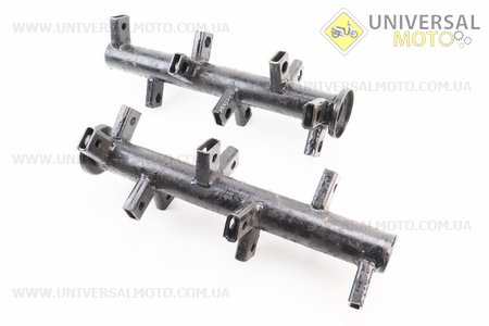 Вал фрези комплект 2шт, під шліц 32мм, ширина захвату 840мм, 22 ножа, R175 / 180/190/195 / мототрактор. Китай (Навісне обладнання / UM6240-V10)