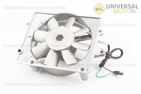 Вентилятор в зборі R195NM (зі статором). Viper (Запчастини на мотоблок з двигуном 190 и 195N / UM6240-V28)