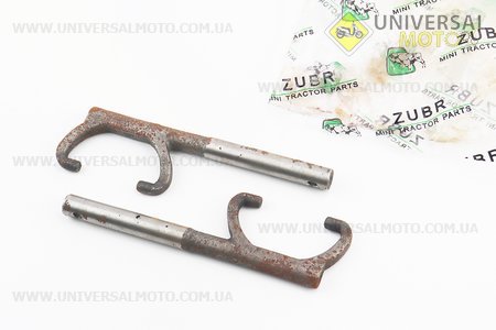 КПП - Вилка блокування диференціала комплект 2шт 101-2 (можливий наліт). Viper (Запчастини на мотоблок з двигуном 175 и 195N / UM6240-V30)