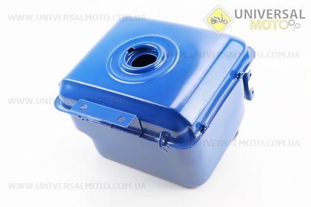 Бак паливний R195NM, 260x230x200мм, потайна горловина, отвір під кран паливний. Китай (Запчастини на мотоблок з двигуном 190 и 195N / UM6240-V31)