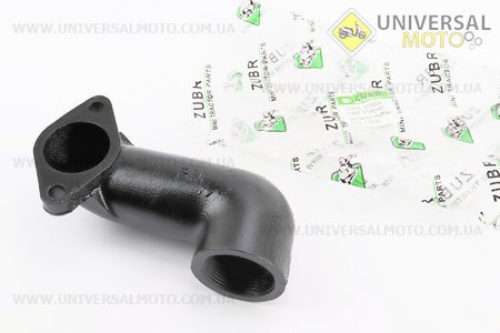 Труба вихлопна (коліно) R195NM. Viper (Запчастини на мотоблок з двигуном 190 и 195N / UM6240-V49)