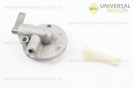 Кран паливний в бак R190N / 195NM Тип №1. Китай (Запчастини на мотоблок з двигуном 190 и 195N / UM6240-V60)