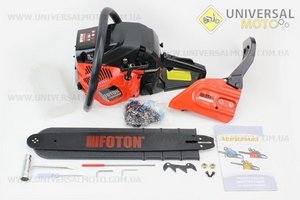 Бензопила FOTON 3800 52cc (3,8кВт. шина 18"), с подкачкой 