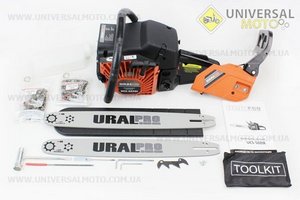 Бензопила URAL-PRO UCS-5020 52см3 (4,0кВт. шина 18"), с подкачкой, плавный пуск, (шина, цепь по 2 штуки ). Китай (Бензопила / UM2013-V88)