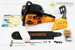 Бензопила PARTNER DC52 52см3 (4,1кВт, шина 18") с подкачкой, плавный пуск. Китай (Бензопила / UM2014-V09)