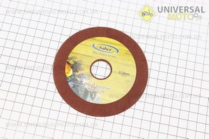 Камень заточной (105x22,2x3,2) на резиновом основании. SABER (Бензопила / UM2015-V69)