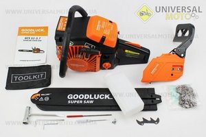 Бензопила GoodLuck GLS Super saw 52см3 (3,7кВт. шина 18"), с подкачкой, плавный пуск. Крышка стартера - метал.. Китай (Бензопила / UM2016-V12)