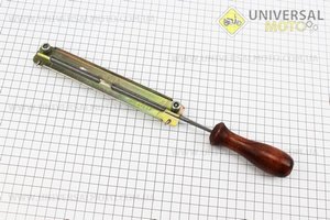 Напильник с рукояткой (дерево) + планка, комплект 5,2мм. SABER (Бензопила / UM2016-V26)