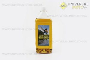 Масло для смазки цепей пил, 0,65л (дешёвое, светлое). Украина (Мотохимия / UM2016-V46)