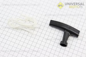 Ручка стартеру + мотузка. Китай (Запчастини для триммера / UM2020-V14)