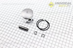 Поршень, кільця, палець комплект 40мм. Китай (Запчастини для триммера / UM2020-V23)