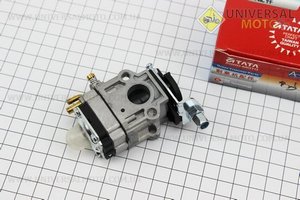 Карбюратор 1E40F-1E44F (великий отвір 15,2мм). TATA (Запчастини для триммера / UM2020-V31)