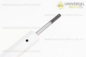 Вал приводний (шток, штанга) ø8мм 9 шліців L = 1530мм в зборі з трубою Ø26мм L = 1500мм. Китай (Запчастини для триммера / UM2020-V40)