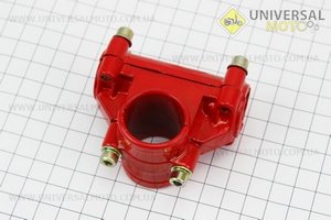 Кріплення ручок до труби Ø26мм комплект, червоне. Китай (Запчастини для триммера / UM2020-V81)