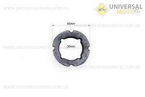 Гумка демпферна верхнього редуктору Тип №1. Китай (Запчастини для триммера / UM2020-V88)