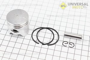 Поршень, кільця, палець комплект 34мм (палець 8мм). Китай (Запчастини для триммера / UM2021-V08)