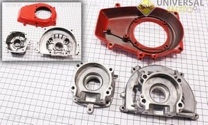 Картер для мотокосы 1E34F (три детали). Китай (Триммер / UM2021-V25)