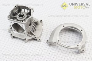 Картер для мотокоси 1E40F-1E44F (три деталі). Китай (Запчастини для триммера / UM2021-V27)