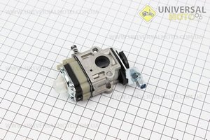 Карбюратор 1E40F-1E44F (большое отверстие 15,2мм) пластмассовый патрубок