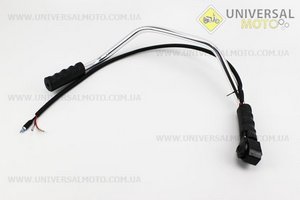 Ручка газу + трос (курок "важель", з трубою, цільна). Китай (Запчастини для триммера / UM2021-V58)