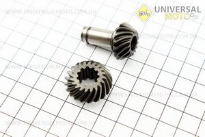 Шестерні редуктору нижнього під вал 7Т комплект 2шт. Китай (Запчастини для триммера / UM2023-V34)