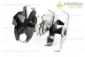 Культиватор (фреза-пластина), 9 шлицов, под трубу диаметром 26мм, ширина захвата 240мм. Китай (Триммер / UM2024-V30)