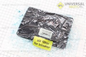 Фильтр воздушный - элемент круглый, поролон с пропиткой, чёрный, комплект 5 штук . Украина (Триммер / UM2024-V45)