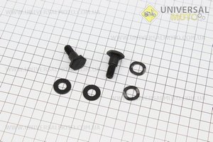 Болт кріплення зчеплення M8x1,25, 2шт + шайба 4шт комплект. Китай (Запчастини для триммера / UM2024-V61)