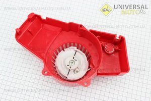 Стартер в сборе 3 отверстия 81,0х114,5мм "Проволока - 2зацепа". Китай (Триммер / UM2024-V75)