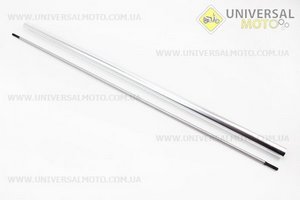 Вал приводной (шток) ?8мм 7шлицов L=760мм в сборе с трубой ?26мм L=750мм