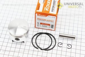 Поршень, кольца, палец комплект 44мм. NOKER (Триммер / UM2025-V22)