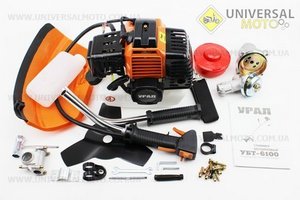 Триммер (мотокоса) УРАЛ БК3650 - 3,6кВт (леска+нож 40Тпобедит)