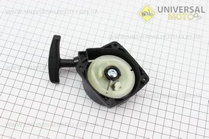 Стартер в сборе 4отв. 55,0х55,0мм "Проволока - 1зацеп". Китай (Триммер / UM2027-V53)