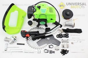 Триммер (мотокоса) DNEPRO 1E40F-5 - 2,4кВт (леска + нож 3Т,40Тпобедит, труба диаметром 28мм). DNEPRO (Триммер / UM2027-V64)