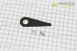 Ніж сегментний - лезо, втулка, заклепка комплект. Китай (Запчастини для триммера / UM2028-V65)