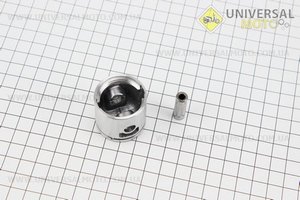 Поршень, кільця, палець комплект 34мм (палець 8 мм) OLEO MAC SPARTA 25. AKME (Запчастини для триммера / UM2028-V96)