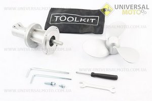 Човновий гвинт, 9 шліців, під трубу Ø26мм. Китай (Запчастини для триммера / UM2029-V81)